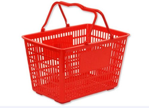 Supermarket Plastic Basket